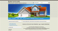 Desktop Screenshot of epitesitanacsadas.hu